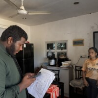 Thimarafushi MCEP survey team meeting foreigners
