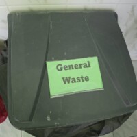 Thimarafushi waste segregation General waste trash can