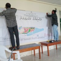 Council staffs preparing island map banner